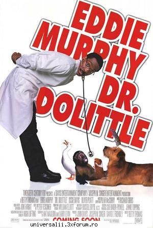 dr. dolittle is a 1998 american family comedy film starring eddie murphy as a doctor who discovers