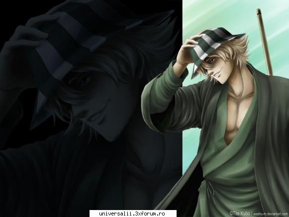 urahara kisuke poze bleach