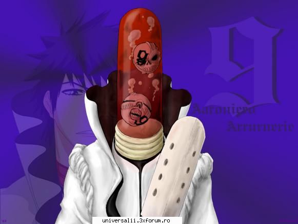 espada nr.9 aaroniero arruruerie poze bleach