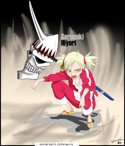 sarugaki hiyori poze bleach